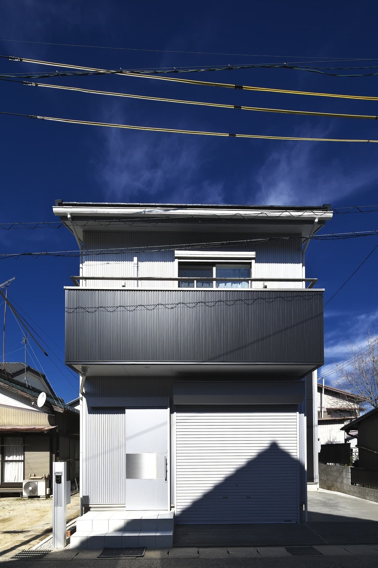 ガルバリウム鋼板を採用した住まい