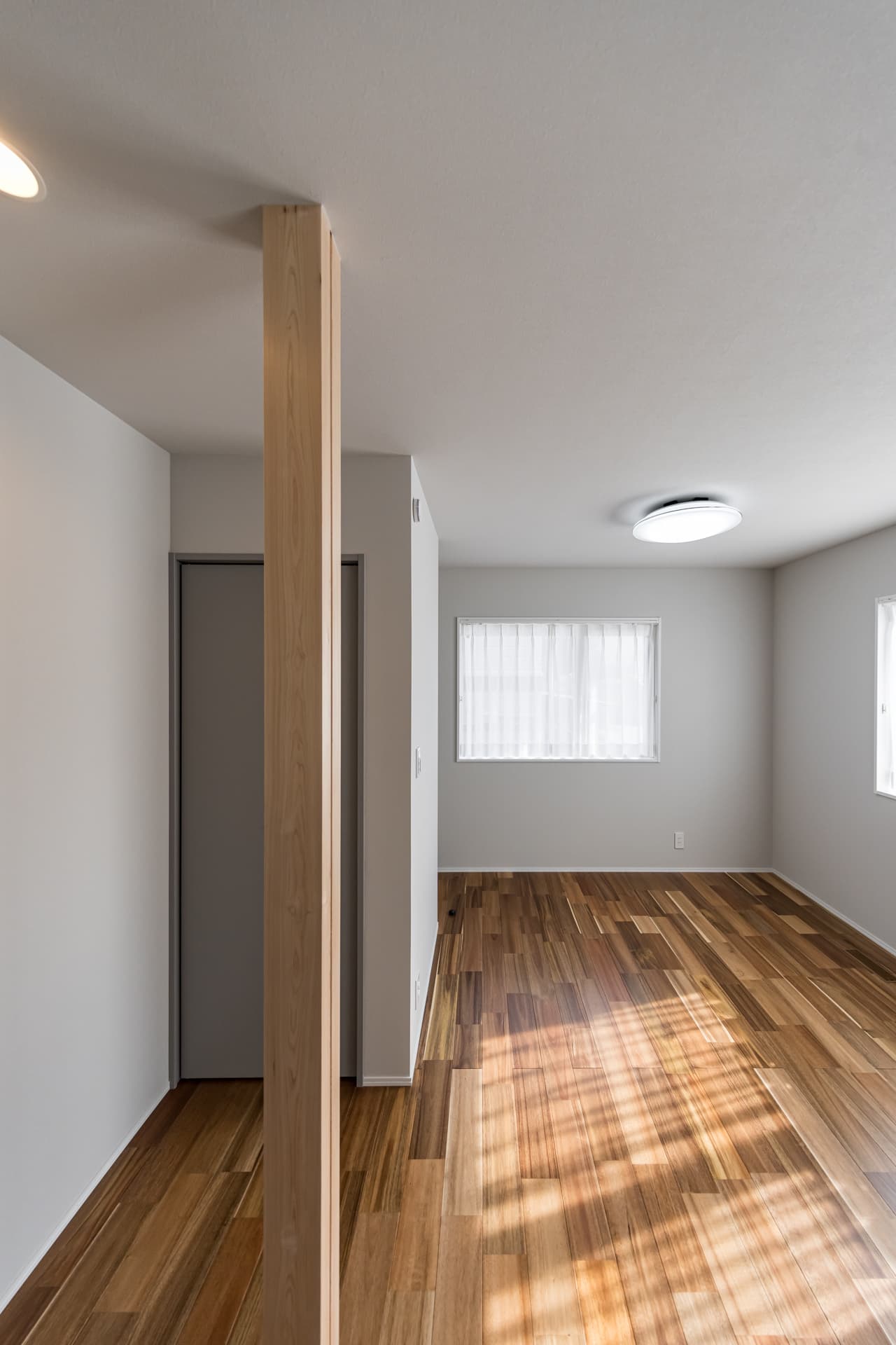 将来２部屋に分けられる子供室